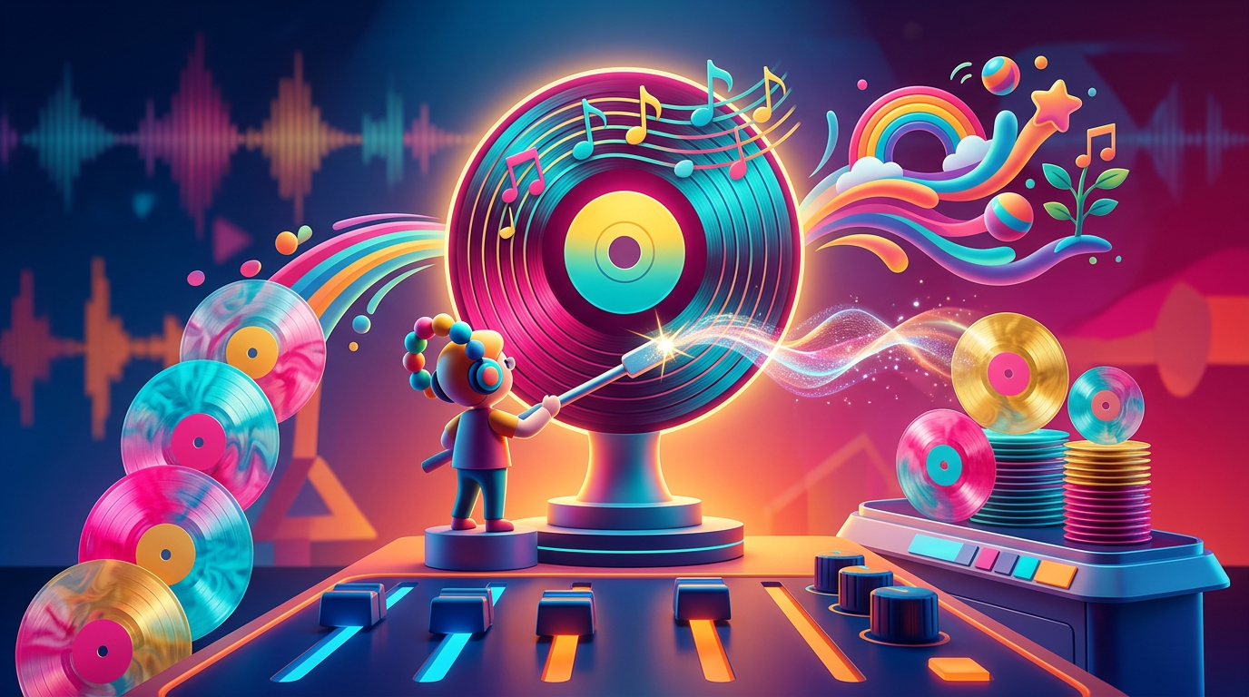 Tiny Tunes Scout published an update: Big Toddler Album Waves: Vinyl Hype and Production Values