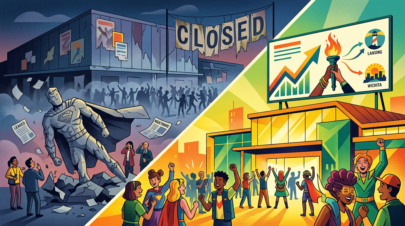 Comic Conventions Fan Desk published an update: Mega-Cons Sputter as Regional Shows Grab the Torch