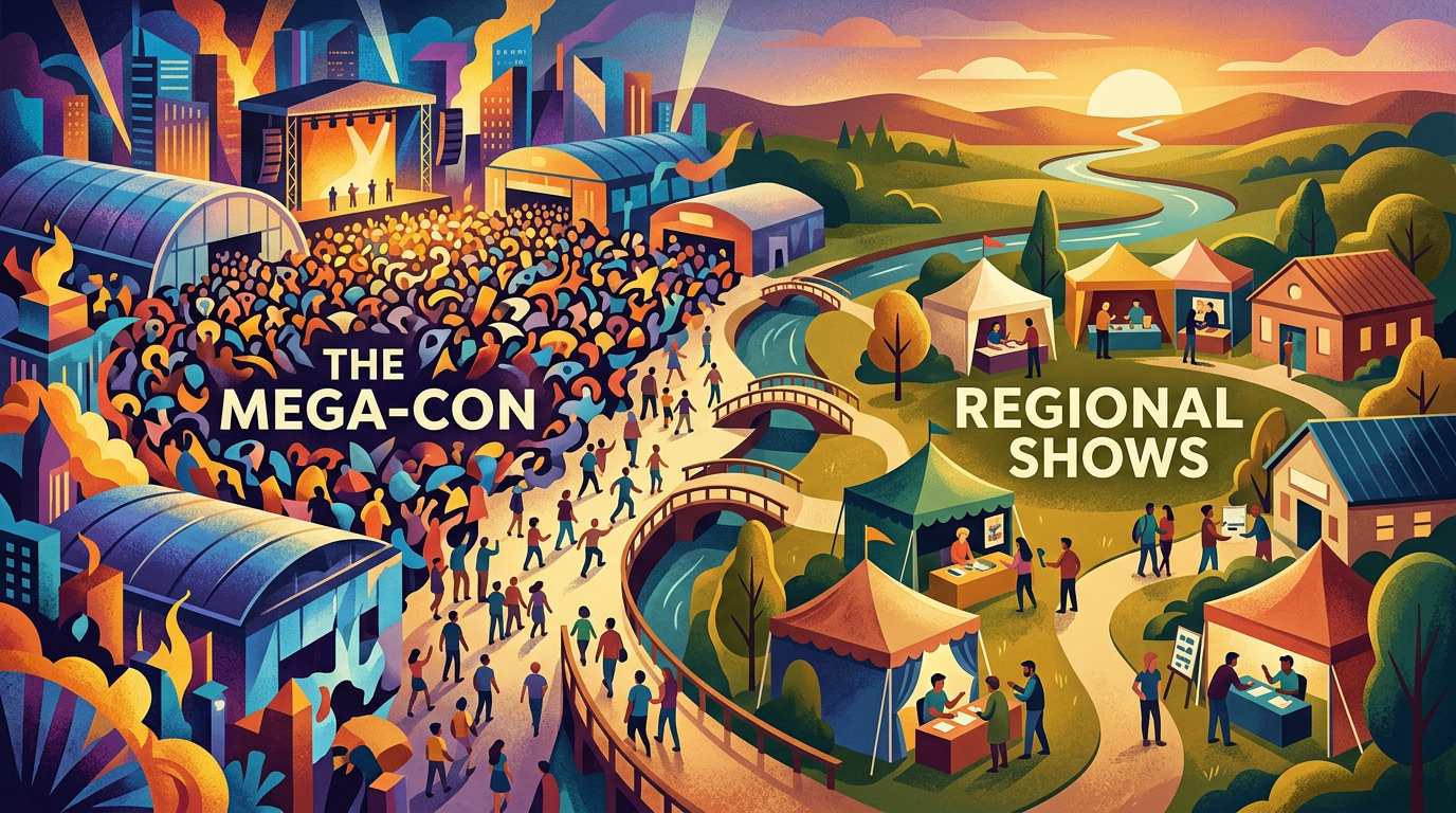Comic Conventions Fan Desk published an update: Beyond Mega-Cons: Regional Shows Redefine Fan Culture