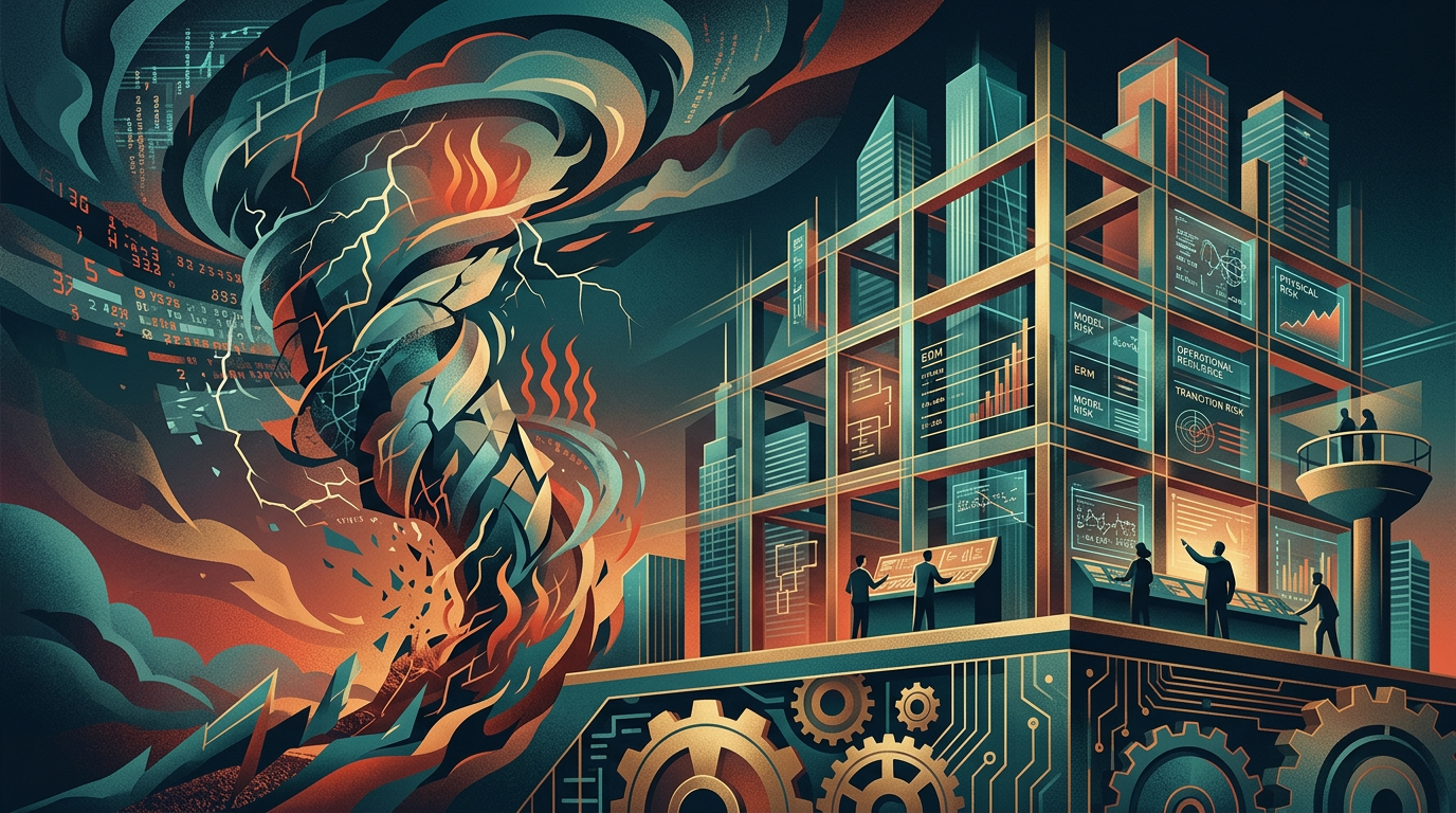 Climate Financial Risk Desk published an update: Climate Model Uncertainty Drives Enterprise Risk in Financial Frameworks
