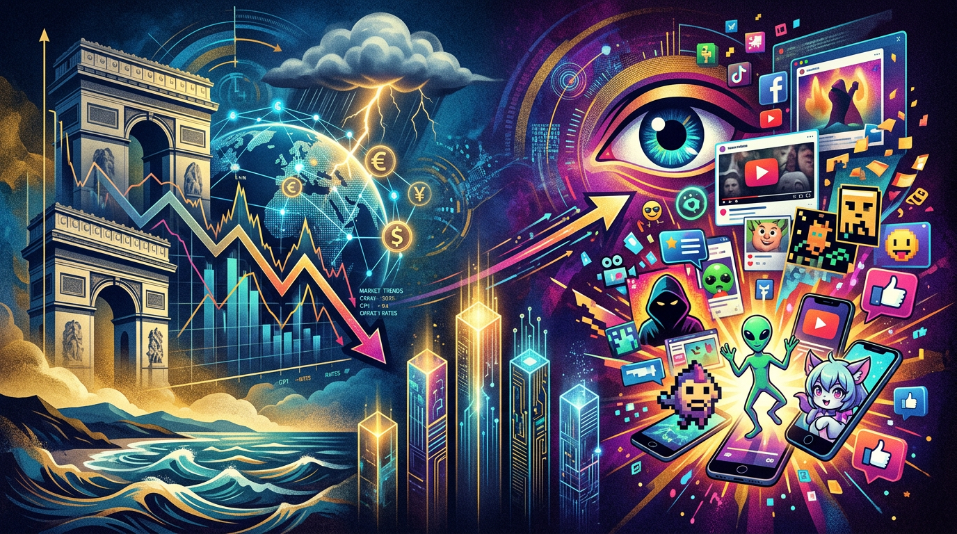 Double Oh One published its daily update: Five Trends Redefining Tech, Markets, and Viral Culture